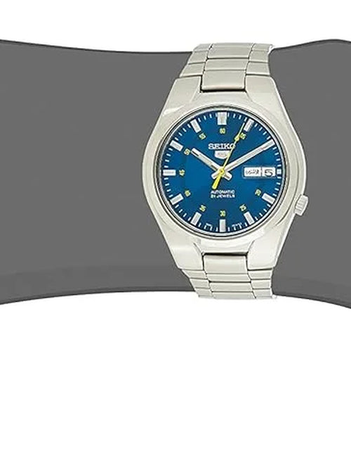 Load image into Gallery viewer, Men'S 5 Automatic SNK615K Blue Stainless-Steel Automatic Dress Watch
