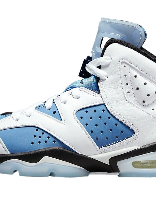 Load image into Gallery viewer, Air  6 Retro 'White / UNC University Blue' (2022) (GS)
