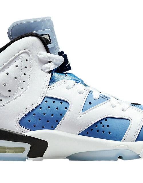 Load image into Gallery viewer, Air  6 Retro 'White / UNC University Blue' (2022) (GS)
