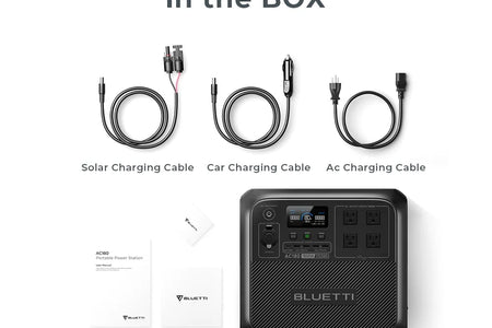 AC180 Solar Generator, 1440W | 1152Wh Lifepo4 Power Station, Portable for Off-Grid, Home, Camping, RV